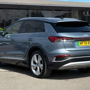 2024 Audi Q4 e-tron S Line 5dr Electric SUV – Leather, Geyser Blue - Image 2