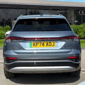 2024 Audi Q4 e-tron S Line 5dr Electric SUV – Leather, Geyser Blue - Image 4