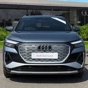 2024 Audi Q4 e-tron S Line 5dr Electric SUV – Leather, Geyser Blue - Image 5