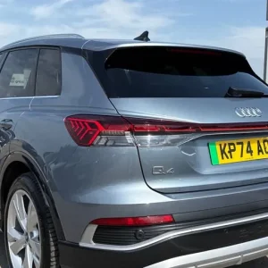 2024 Audi Q4 e-tron S Line 5dr Electric SUV – Leather, Geyser Blue - Image 7