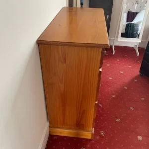 pine chest of drawers - Image 3