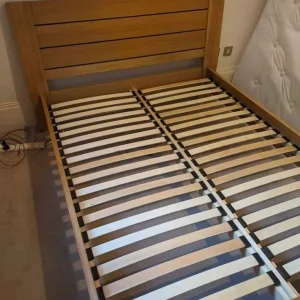 M&S Sonoma Solid Oak King Bed Frame - Image 3