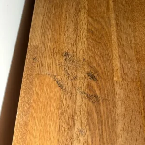 Solid wood 8 seater dining table - Image 6