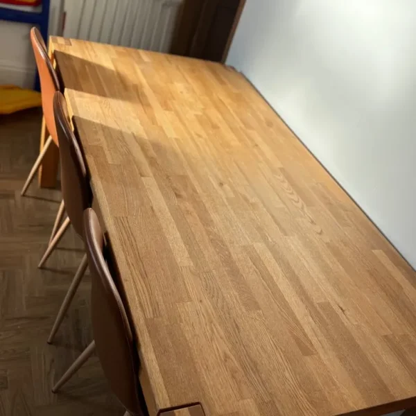 Solid wood 8 seater dining table