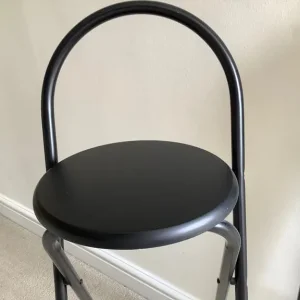 Habitat smart modern black bar stools, pair - Image 4