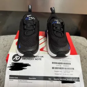 Nike Air Max 270 Kids Sneakers Size 7.5 - Image 3