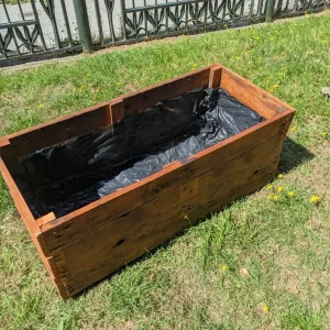 Large wooden planter - Image 5