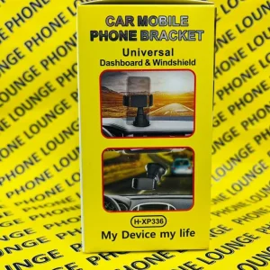 Car Phone Holder 360 Degree Flexible Black - Image 3