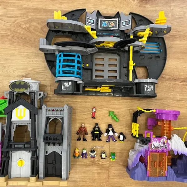 BATMAN IMAGINEXT BUNDLE - TOYS, FIGURES, BUILDINGS, BATCAVE, PENGUIN