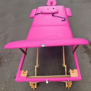 Pink Portable Massage Table - Image 2
