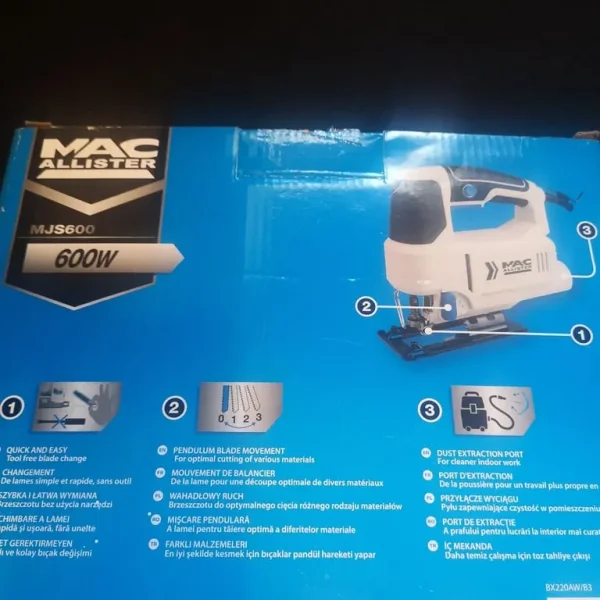 MacAllister 600w jigsaw