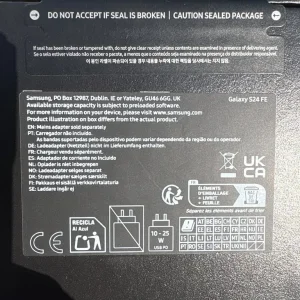 Samsung galaxy s24 FE blue - Image 3