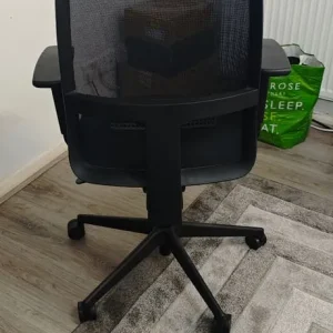 Black Office Desk Chair - Image 3