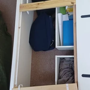 Ikea single bed with clean mattress - Image 5