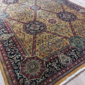 Handmade Persian varramin rug - Image 3