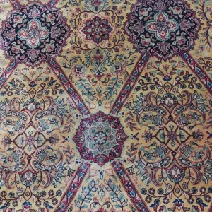Handmade Persian varramin rug - Image 4