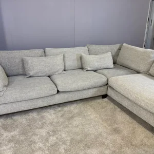Dwell Large grey right hand corner sofa - Image 2
