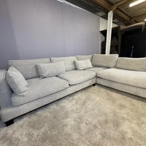 Dwell Large grey right hand corner sofa - Image 3
