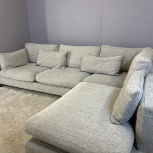 Dwell Large grey right hand corner sofa - Image 7