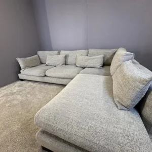 Dwell Large grey right hand corner sofa - Image 8