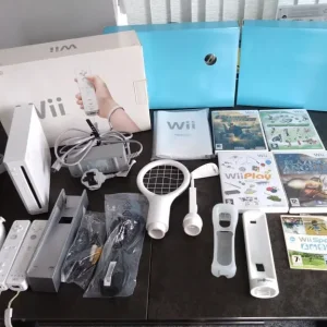 Wii console and games bundle