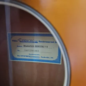 Epiphone Masterbilt Zenith - Image 2