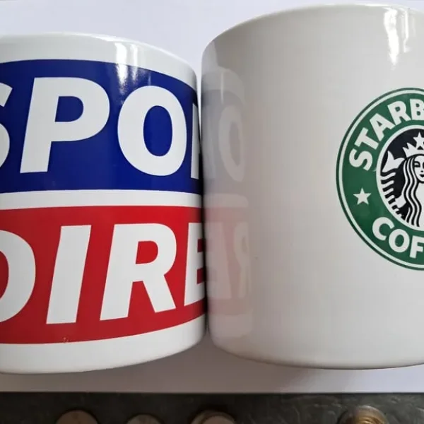 Sports direct and Starbucks large 20oz mugs