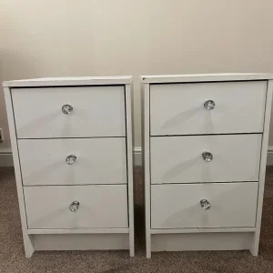 2 x Argos Bedside Cabinets