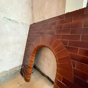 Edwardian Arched Tiled Insert (no hearth) - Image 5