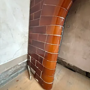 Edwardian Arched Tiled Insert (no hearth) - Image 7