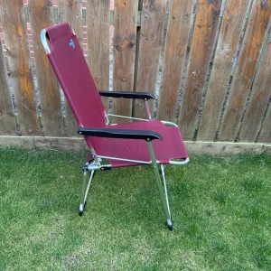 Bo camp burgundy camping chair - Image 2
