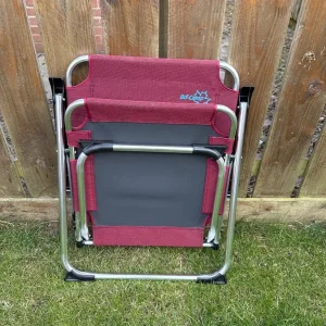 Bo camp burgundy camping chair - Image 3