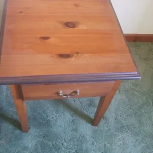 2 x Pine Bedside Tables - Image 5