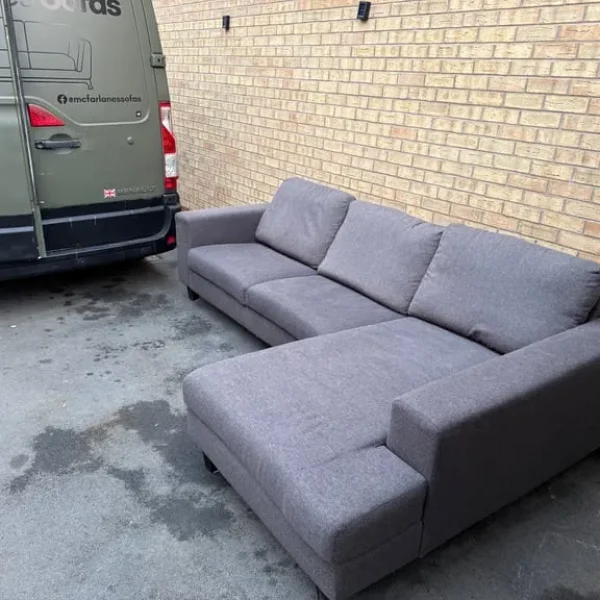 NEXT CORNER SOFA grey