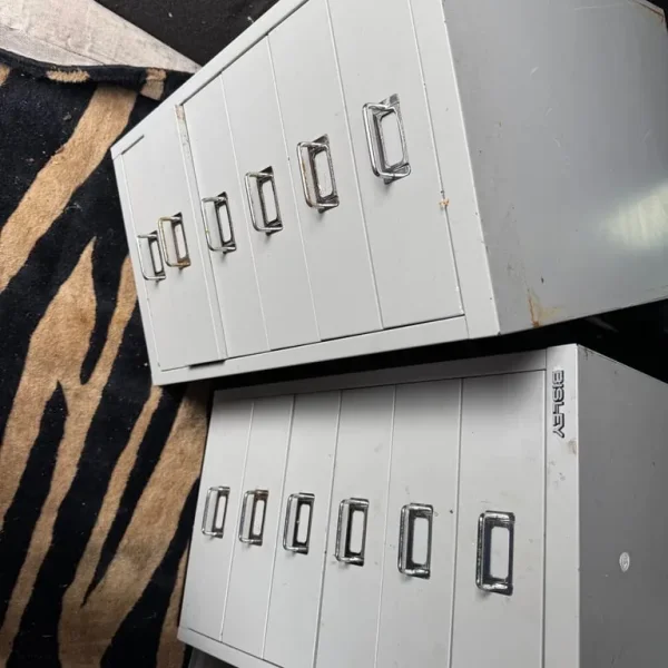 Vintage Steel Filing Cabinet