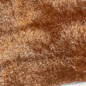 Shaggy brown area rug 170x120cm - Image 3