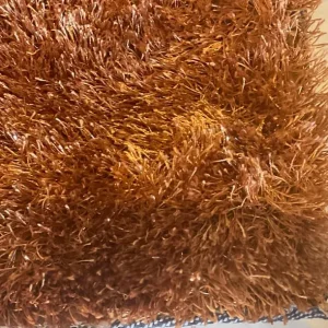 Shaggy brown area rug 170x120cm - Image 5