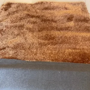 Shaggy brown area rug 170x120cm - Image 7