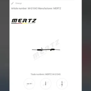 2007 ford fiesta steering rack