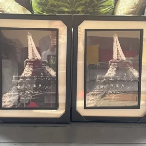 2 Picture frames with transparent glass, A3 size - Image 2