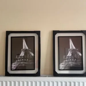 2 Picture frames with transparent glass, A3 size - Image 3