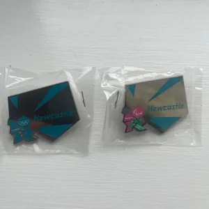 Newcastle Olympic pin badges - Image 2