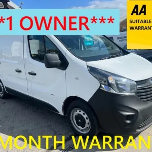 2016 Vauxhall Vivaro 2900 1.6 CDTI Diesel Panel Van