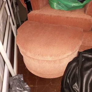 3 seater plus 2 chairs and footrest - Image 2