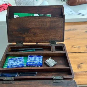 Wooden writing box - Image 2