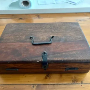 Wooden writing box
