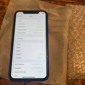 iPhone XR unlocked black 64GB good condition - Image 2