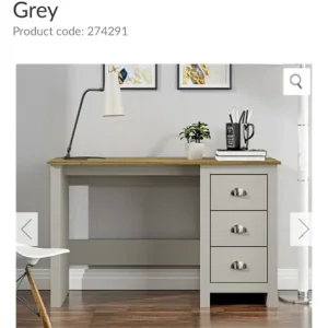 Grey Lexington Desk