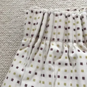Curtains - purple and green dots - Image 2