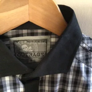 Boys Checked Shirt Size S - Image 2